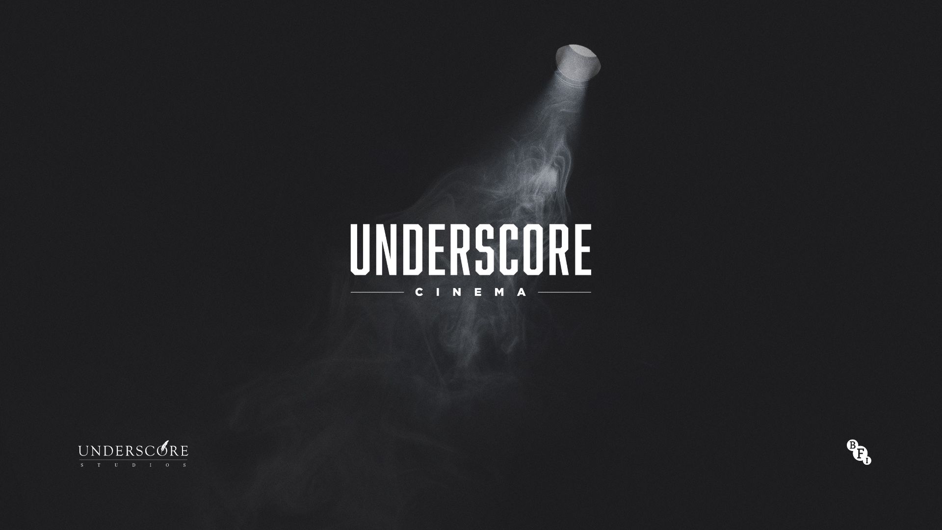 A black and white image of a studio lightning fixture