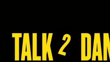 At the top of the image is the Talk 2 Dan logo in yellow against a black background beside the Yard Sale Pizza logo. Underneath are four images taken at previous workshops.