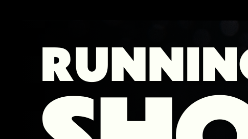A graphic with an image of a seated audience. Overlaid in white lettering is written "Running the show, advance your career as a writer-producer or showrunner".
